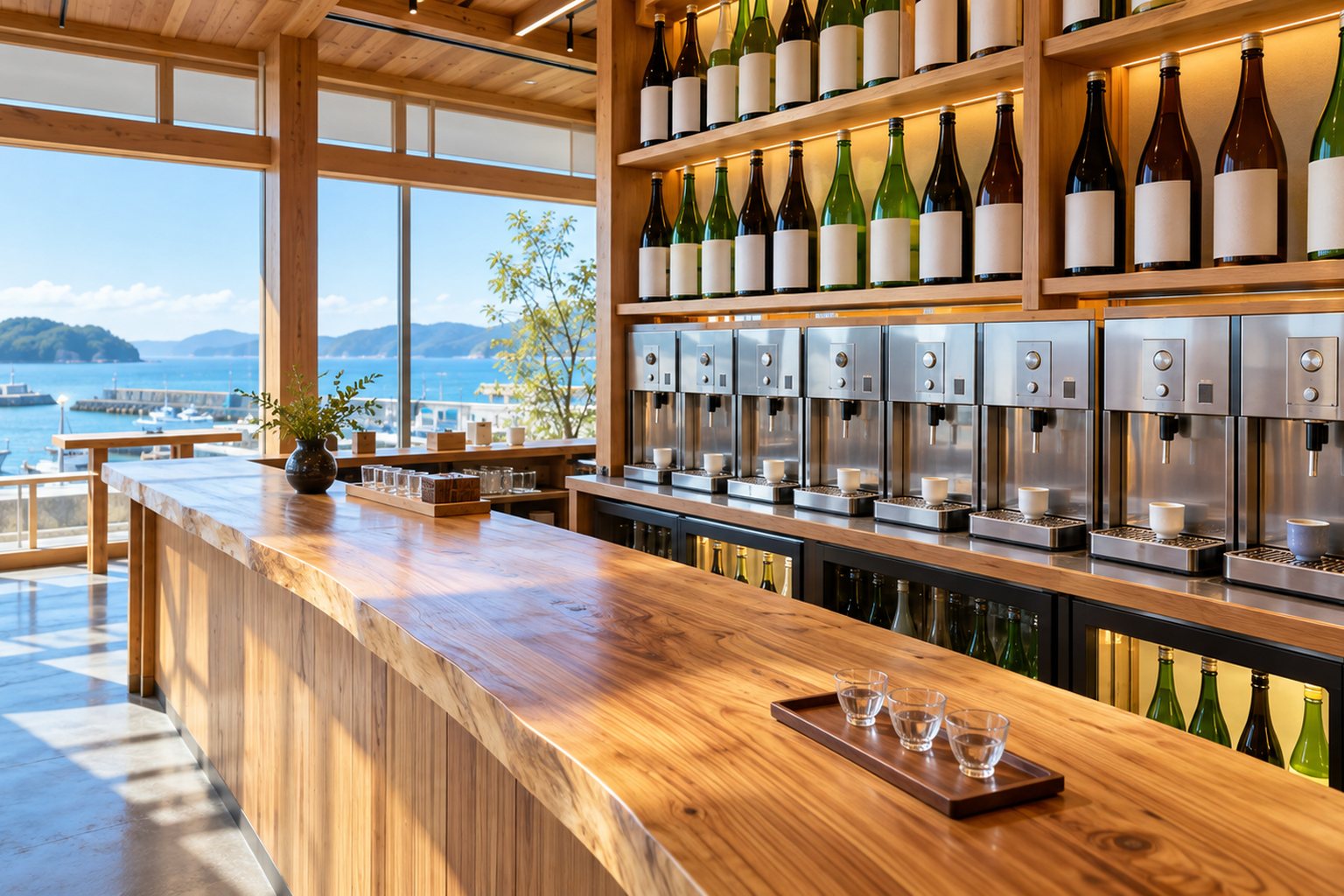 SAKE terrace MOJIKOの店内（イメージ）
